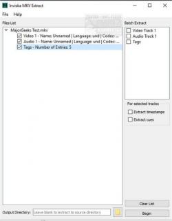 Official Download Mirror for Inviska MKV Extract