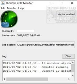 Official Download Mirror for ThorroldFox IP Monitor 