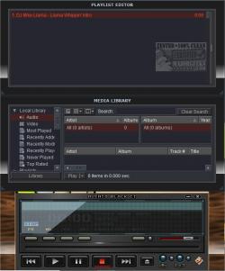 Official Download Mirror for Quinto Black CT Winamp Skin 