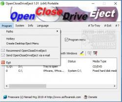 Official Download Mirror for OpenCloseDriveEject 