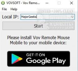 Official Download Mirror for Vov Remote Mouse 
