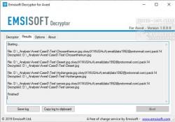 Official Download Mirror for Emsisoft Decryptor for Avest