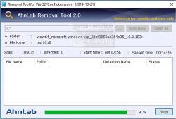 Official Download Mirror for AhnLab Win32/Conficker.worm Removal Tool