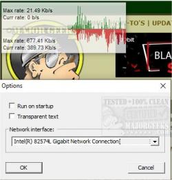 Official Download Mirror for Simple Bandwidth Monitor