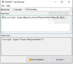 Official Download Mirror for VOVSOFT Text Decoder and Encoder