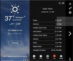 Official Download Mirror for UV Weather for Chrome 