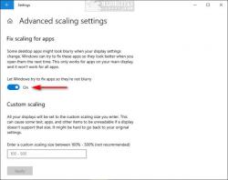 Official Download Mirror for Turn on or off Fix Scaling for Apps That Are Blurry in Windows 10