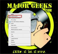 Official Download Mirror for Add Install Cab File to the Context Menu