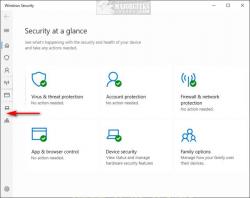 Official Download Mirror for Show or Hide Device Performance and Health From Windows Security