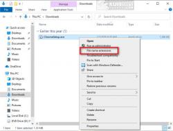 Official Download Mirror for Show or Hide File Name Extensions in File Explorer Context Menu