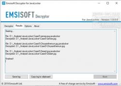 Official Download Mirror for Emsisoft Decryptor for JavaLocker