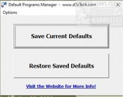 Official Download Mirror for Default Programs Manager