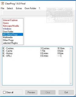 Official Download Mirror for ClearProg