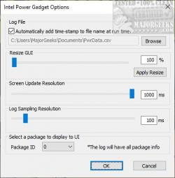 Official Download Mirror for Intel Power Gadget