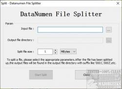 Official Download Mirror for DataNumen File Splitter
