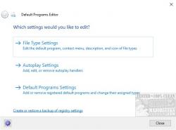 Official Download Mirror for Default Programs Editor
