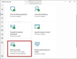 Official Download Mirror for Hide or Show Device Security in Windows 10