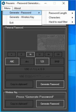 Official Download Mirror for Peusens Password Generator