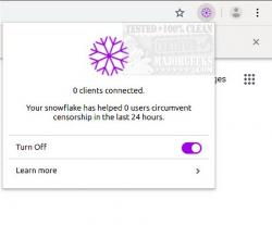 Official Download Mirror for Snowflake for Chrome and Firefox