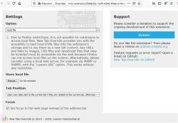 Official Download Mirror for New Tab Override for Firefox