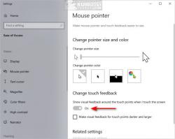 Official Download Mirror for Turn Visual Feedback on or Off