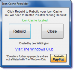 Official Download Mirror for Icon Cache Rebuilder