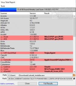 Official Download Mirror for VT Hash Check