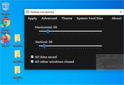 Official Download Mirror for Desktop Icon Spacing