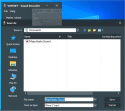 Official Download Mirror for VOVSOFT Sound Recorder
