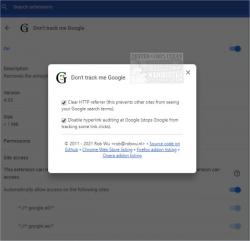 Official Download Mirror for Don't Track Me Google for Chrome, Firefox, and Opera 