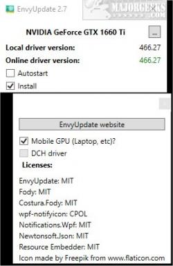 Official Download Mirror for EnvyUpdate