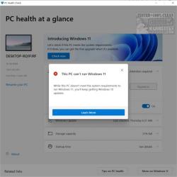 Official Download Mirror for Windows PC Health Check