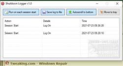 Official Download Mirror for Shutdown Logger