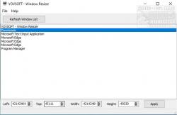 Official Download Mirror for VOVSOFT Window Resizer