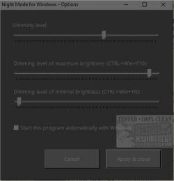 Official Download Mirror for Night Mode for Windows