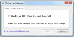 Official Download Mirror for Disable UAC