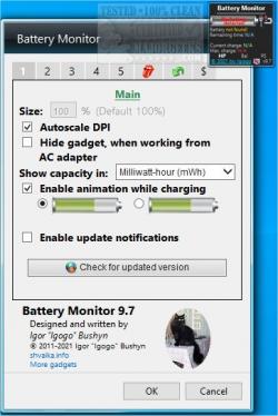 Official Download Mirror for Battery Monitor