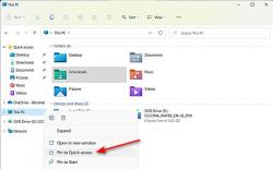 Official Download Mirror for Add or Remove 'Pin to Quick Access' Context Menu
