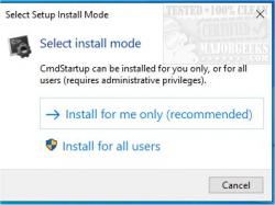Official Download Mirror for CmdStartup