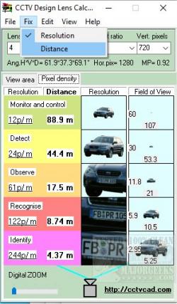Official Download Mirror for CCTV Design Lens Calculator