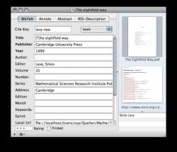 Official Download Mirror for BibDesk