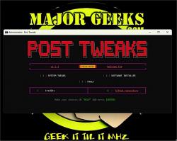 Official Download Mirror for Post Tweaks