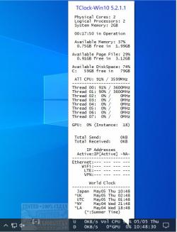 Official Download Mirror for TClock-Win10