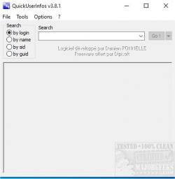 Official Download Mirror for QuickUserInfos