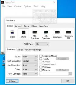 Official Download Mirror for EightyOne Sinclair Emulator