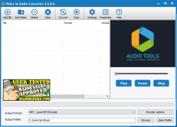Official Download Mirror for Video to Audio Converter