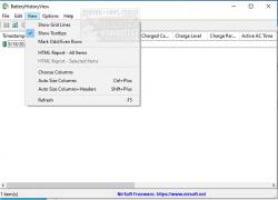 Official Download Mirror for BatteryHistoryView 