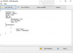 Official Download Mirror for VOVSOFT JSON Beautifier