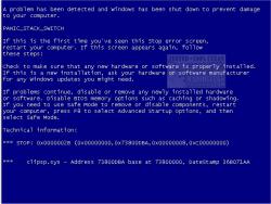 Official Download Mirror for BlueScreen Screen Saver