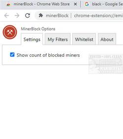 Official Download Mirror for minerBlock for Chrome, Firefox, and Opera  